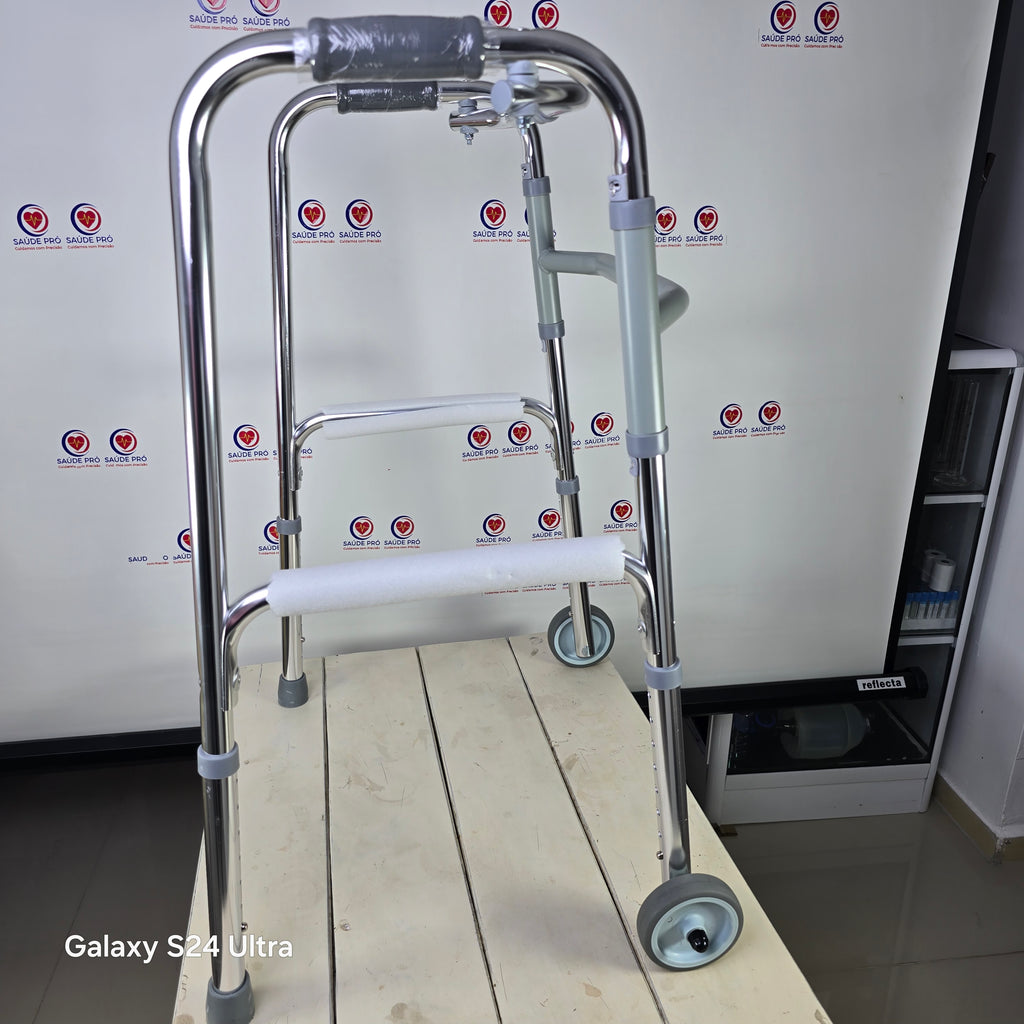 Andador Articulado com Rodas – Segurança e Mobilidade na Reabilitação