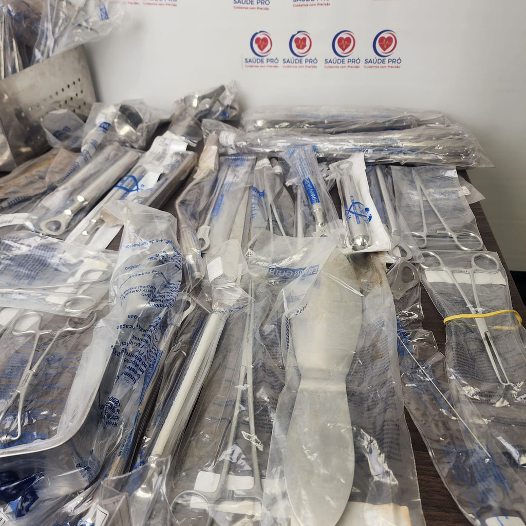 Kit Cirúrgico 90 Peças Ginecologia e Obstetrícia