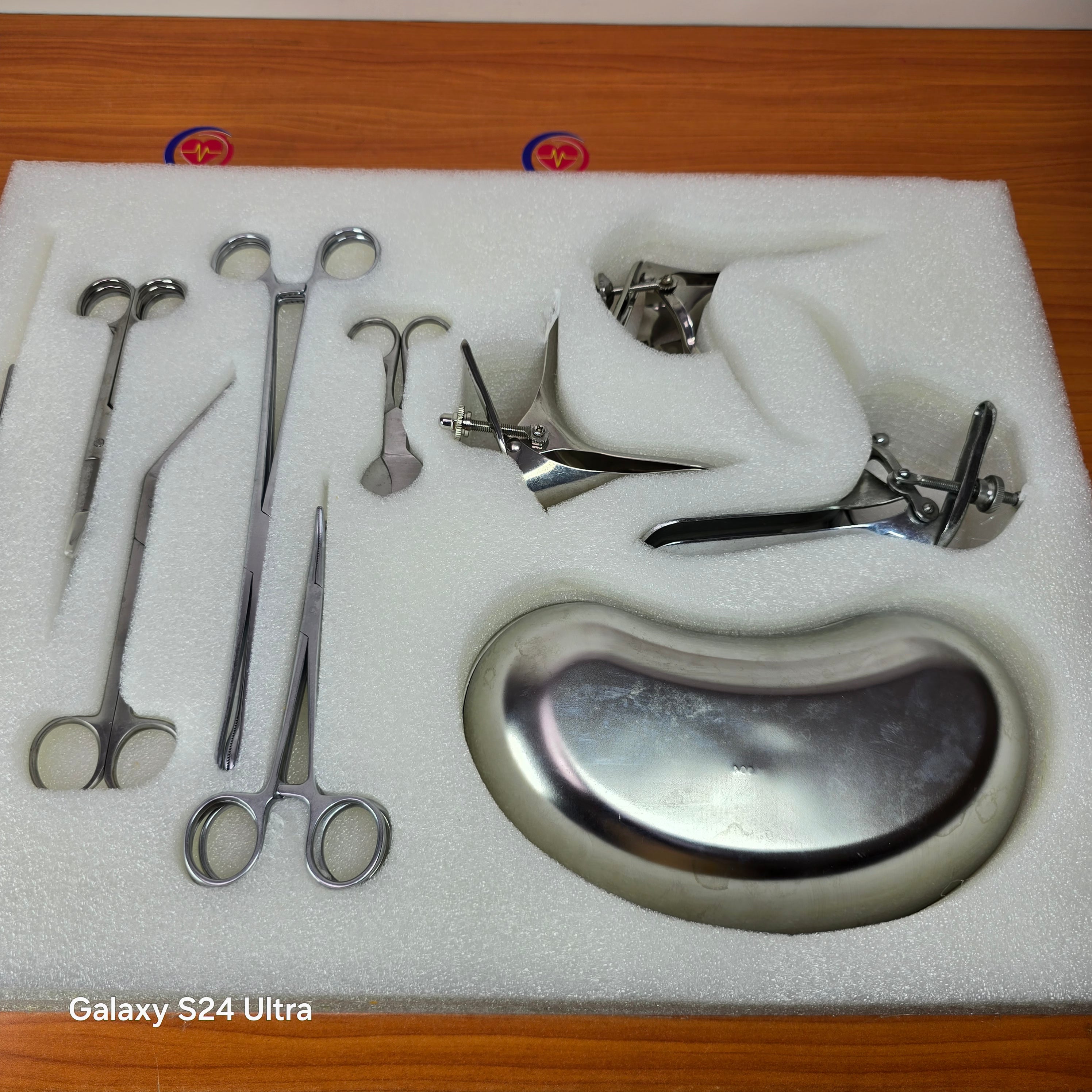 Kit de Instrumentos Ginecológicos Profissional em Aço Inoxidável