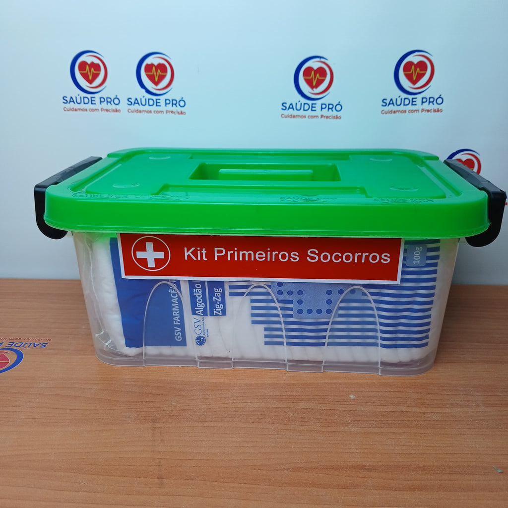 Kit Primeiros Socorros Saúde Pró