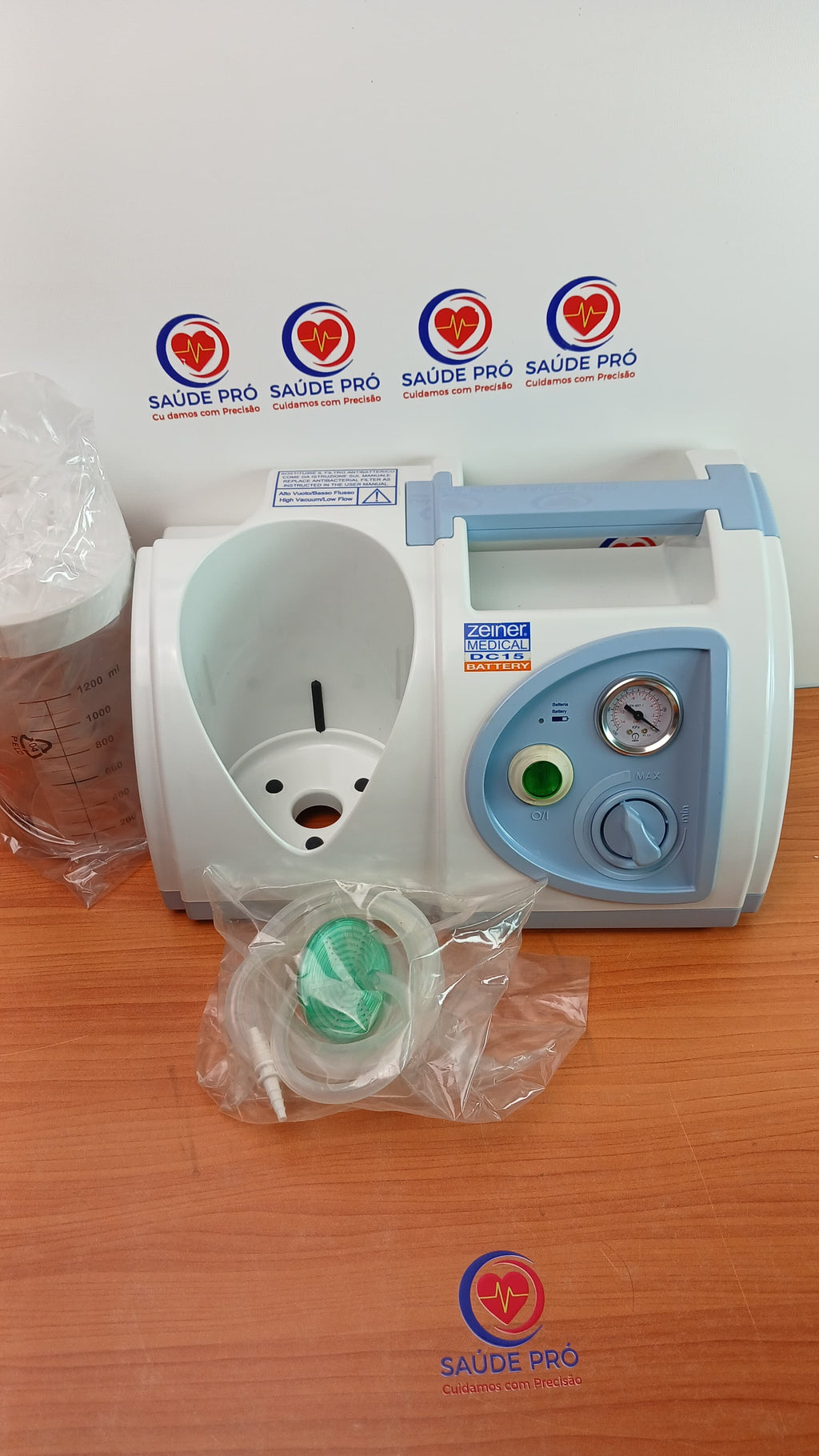 Aspirador de Secreções Zeiner Medical DC15