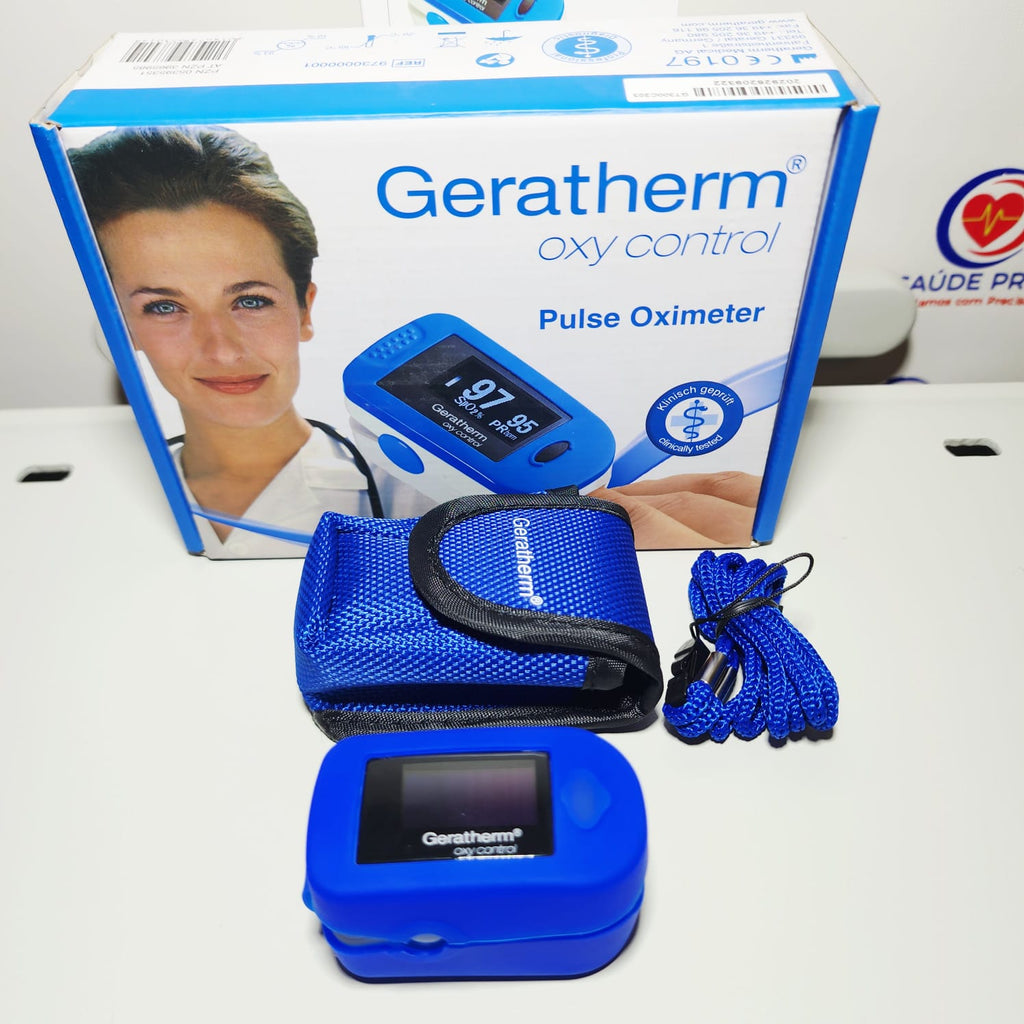 Oxímetro Geratherm Oxy Control | Digital Dedo | Alemão | SpO2