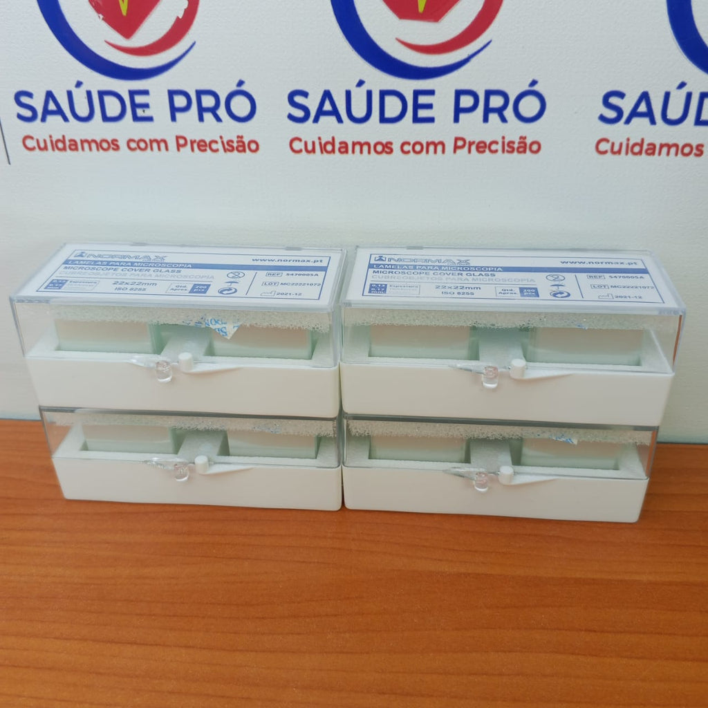 Lâminas para Microscopia Normax 5470005A