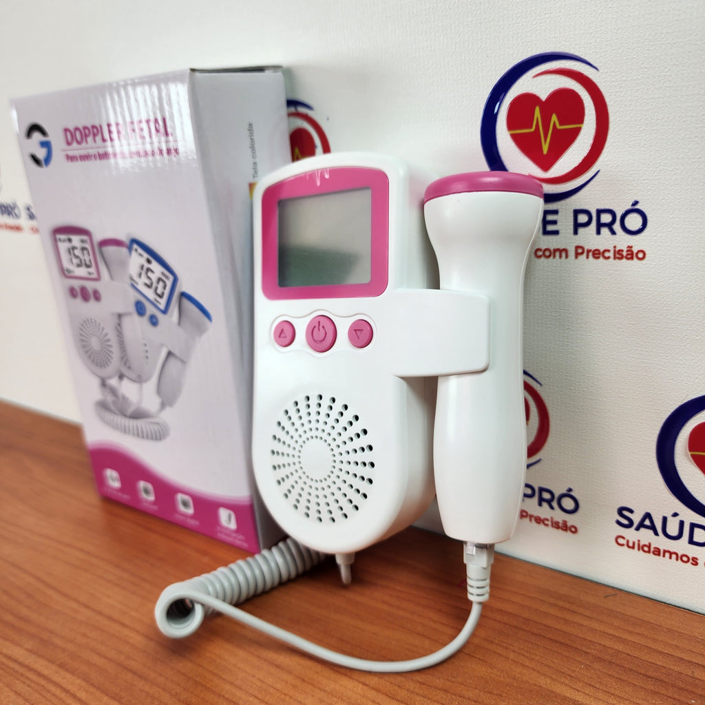 Doppler Fetal Portátil – Ouça os Batimentos Cardíacos do Bebê com Clareza