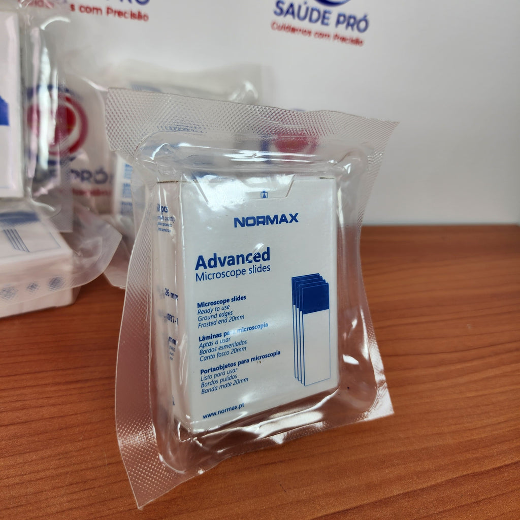 Lâminas para Microscopia Normax Advanced – Precisão e Qualidade para Análises Laboratoriais