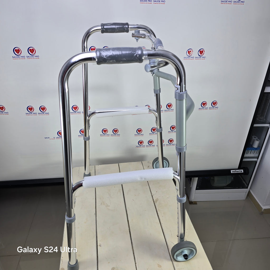 Andador Articulado com Rodas – Segurança e Mobilidade na Reabilitação