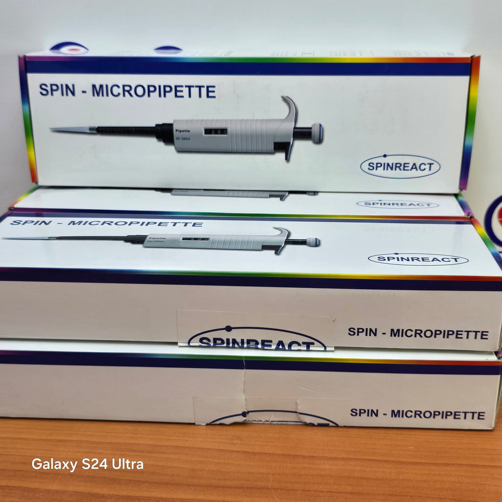 Micropipeta Spinreact – Precisão e Confiabilidade na Dosagem de Líquidos