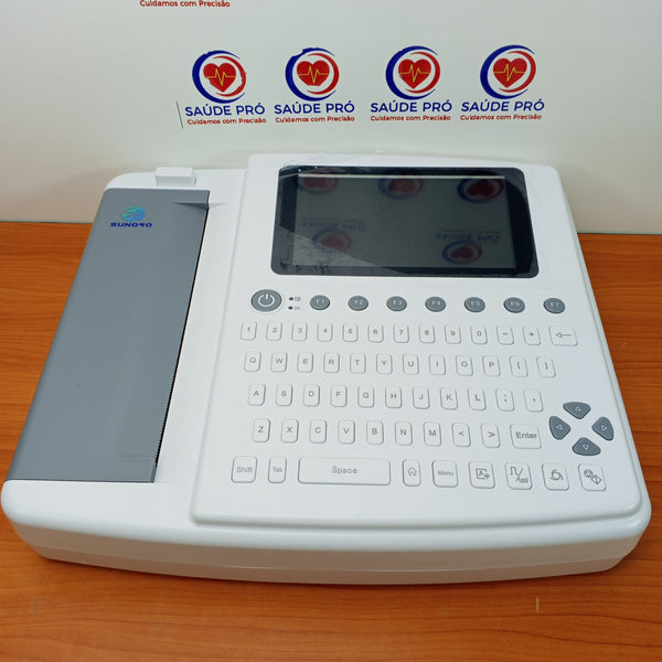 Eletrocardiógrafo Contec ECG1200G – ECG Digital de 12 Canais com Impressora Integrada