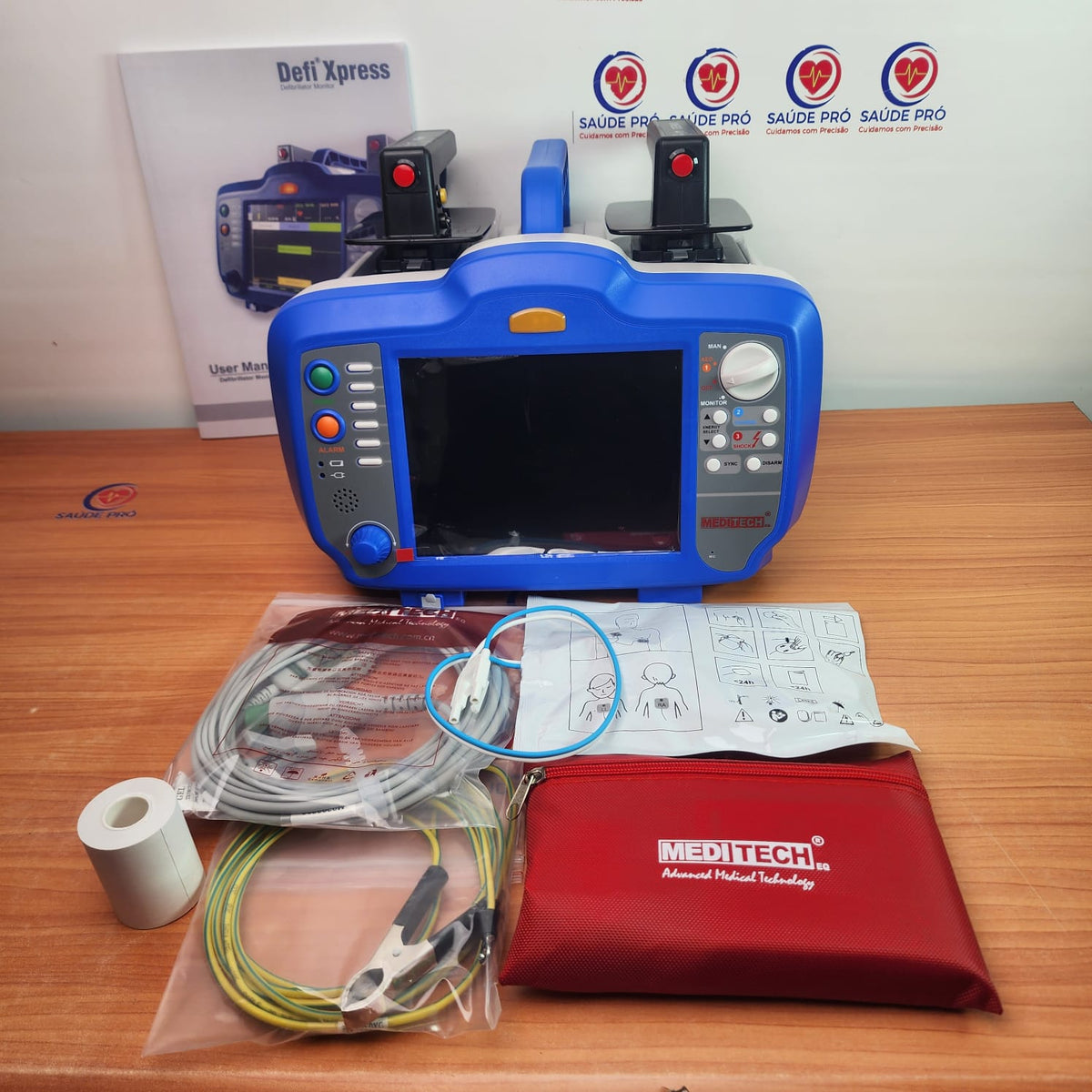 Desfibrilador Defi Xpress | DEA + Monitor | ECG SpO2 | IP55