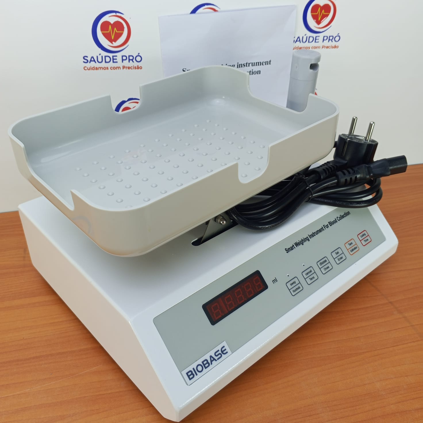 Balança Inteligente para Colheita de Sangue BIOBASE®