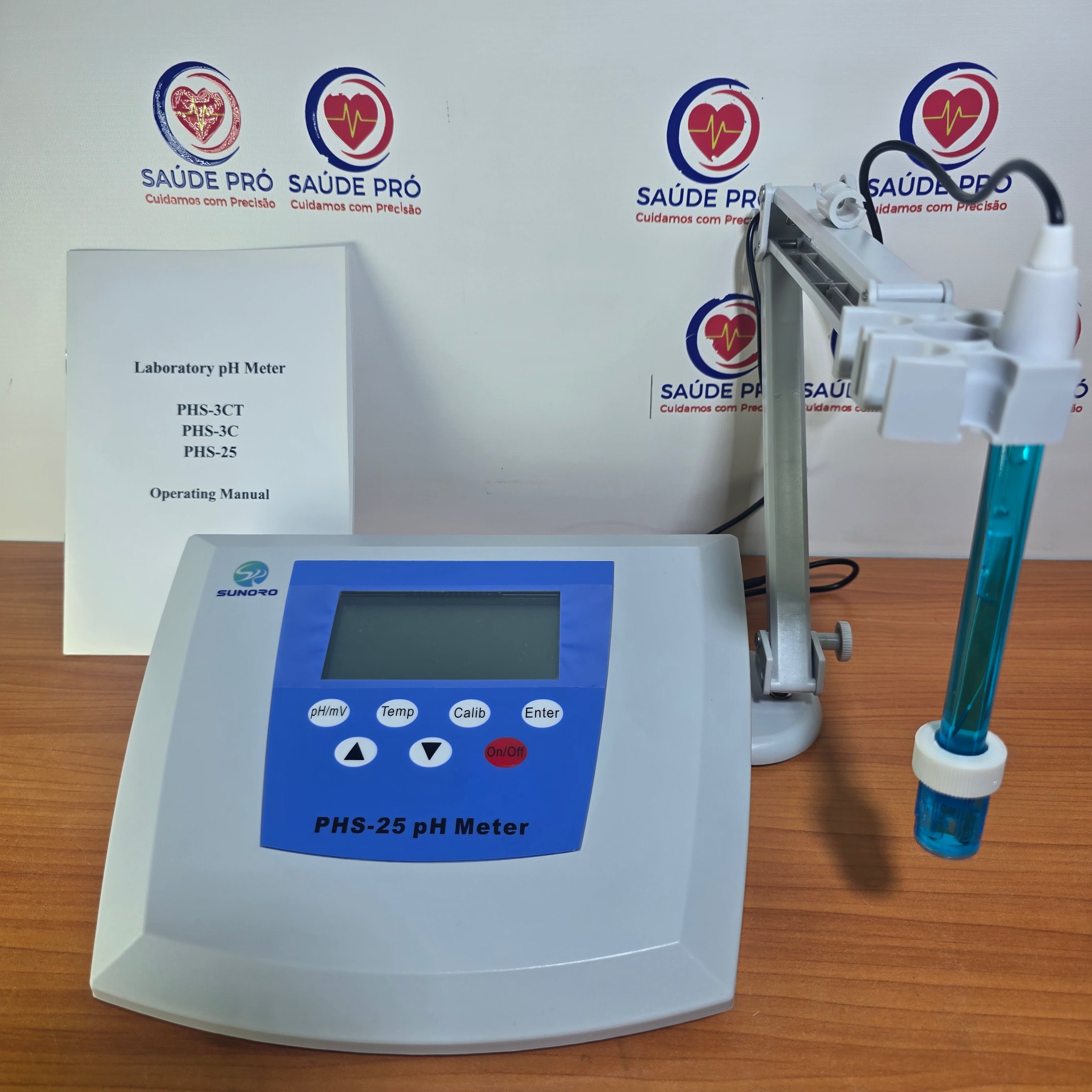 pH Meter de Bancada PHS-25 SUNORO
