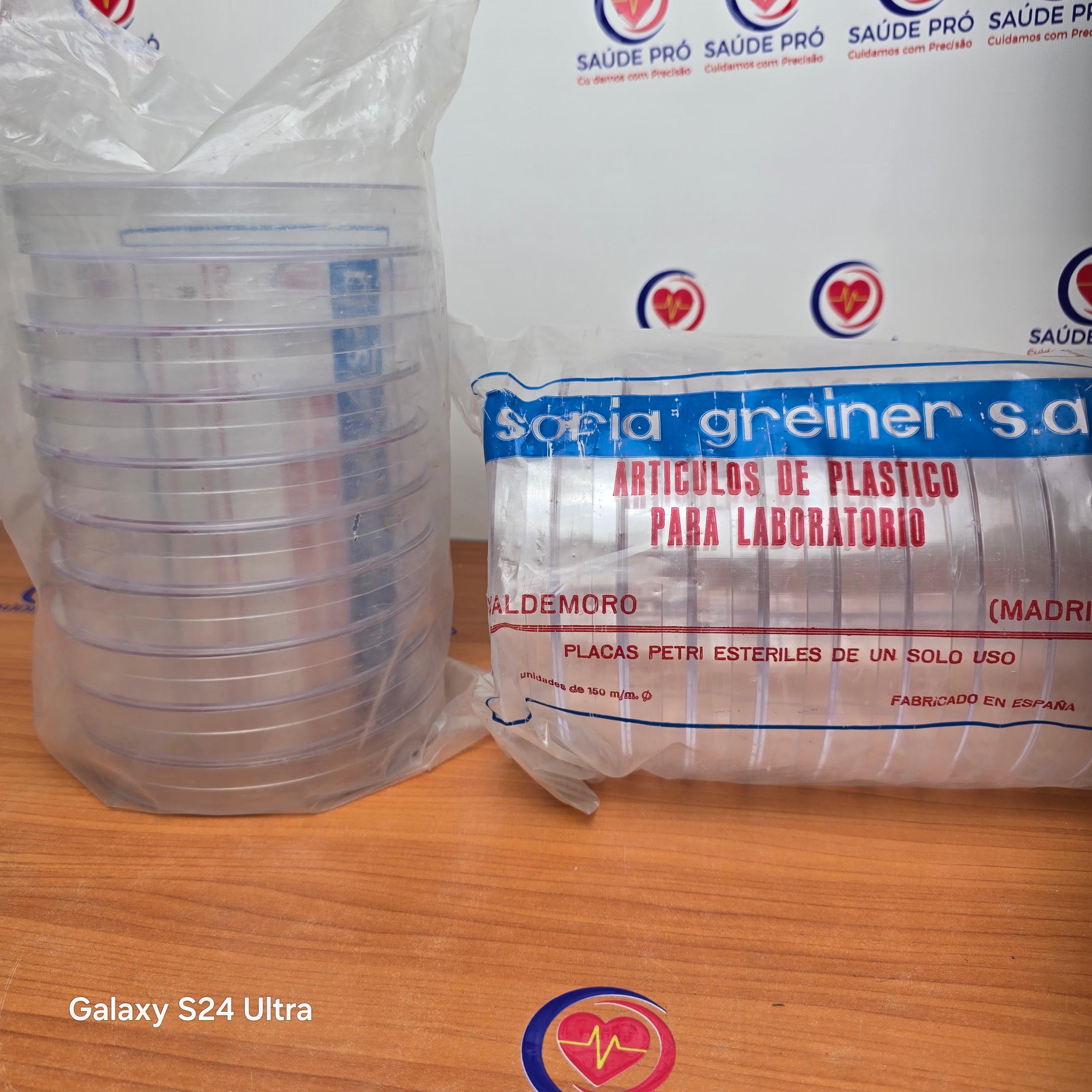 Placas de Petri Estéreis Descartáveis – Uso Laboratorial
