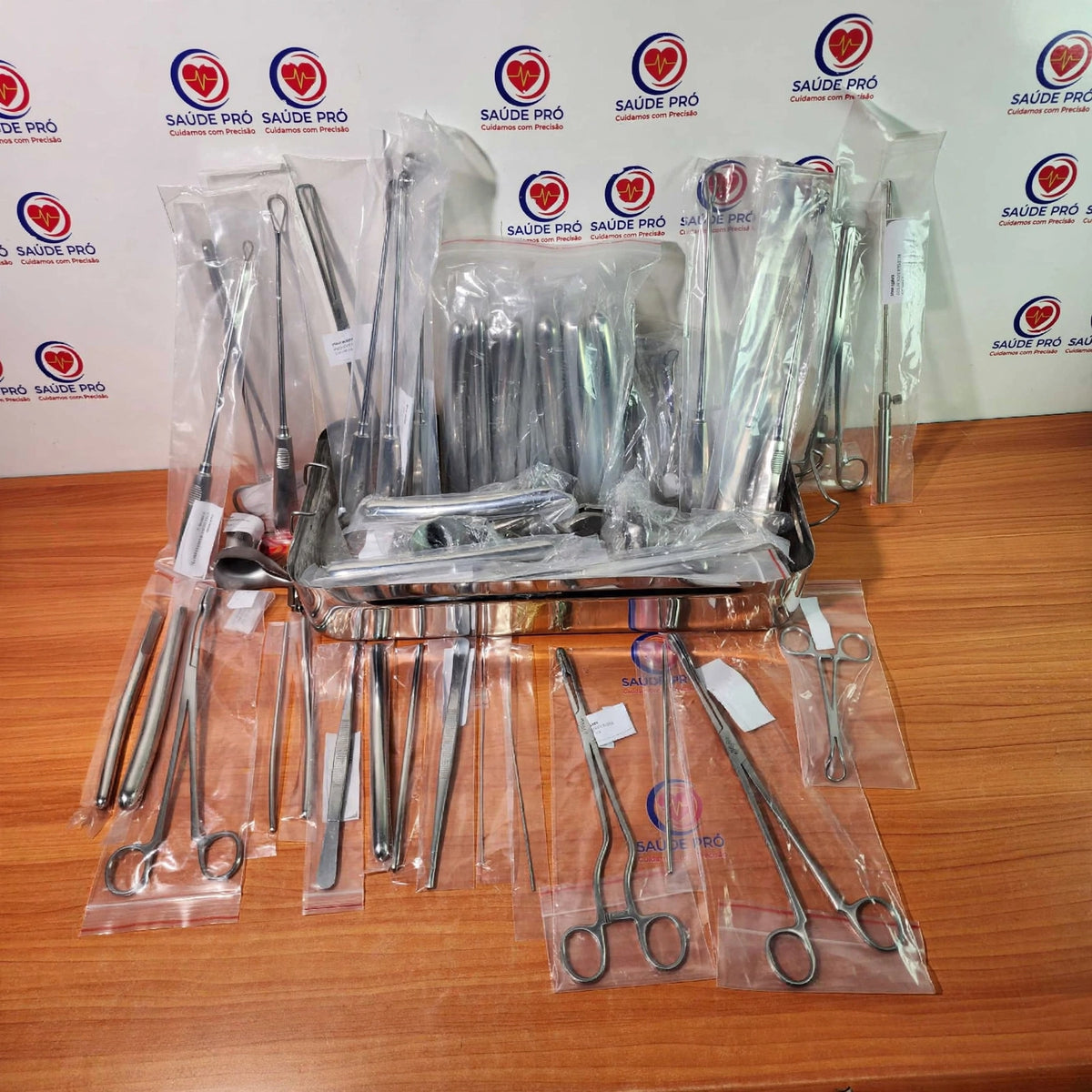 Kit Curetagem Ginecológica EXPO-MED | 18 Ref | Inox | 2 kits